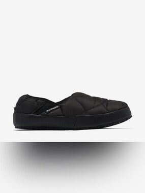 Columbia Men’s Black Quilted Omi Heat Slip-On Slipper Size 12